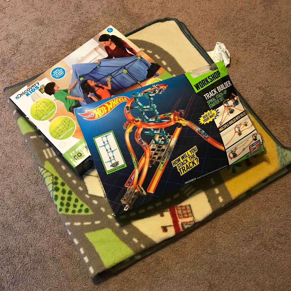 Mix-Match Hot Wheels Track Set & Others